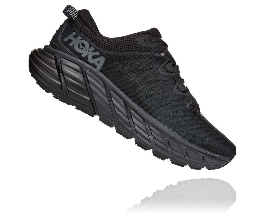 Hoka One One Koşu Ayakkabısı Erkek Siyah - Gaviota 3 - RL2041896